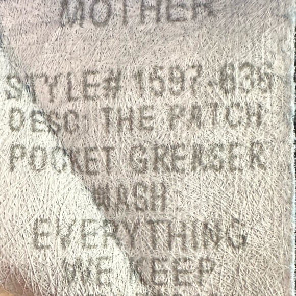 MOTHER DENIM THE PATCH POCKET GREASER JEANS Cropped Wide Leg- Everything We Keep - Picture 13 of 16